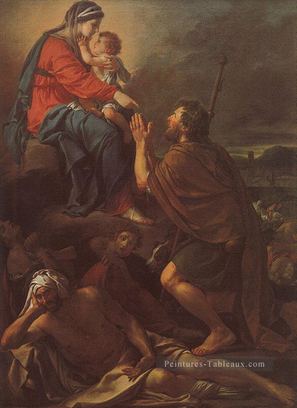 saint roch cgf néoclassicisme Jacques Louis David Peintures à l'huile